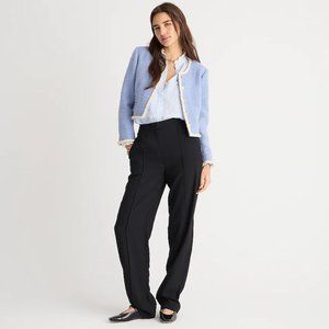 J.Crew High-rise Crepe Trouser nwt